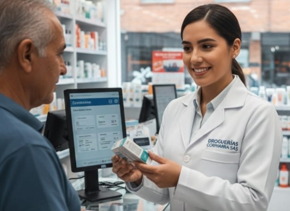 Especialista en Servicios Farmacéuticos y Atención al Paciente para Red de Droguerías ​Bogotá, Colombia